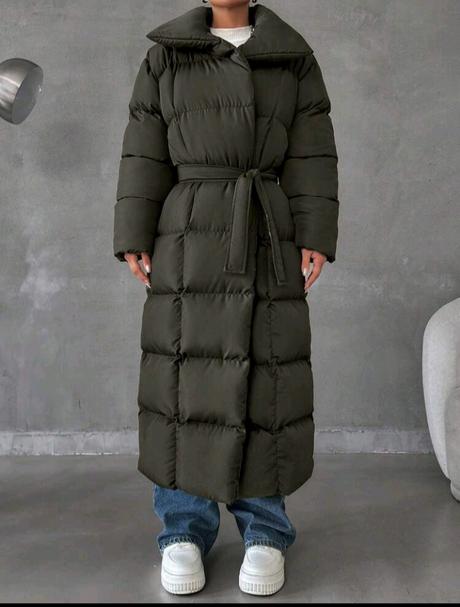 Dlha zimna bunda, xxl
