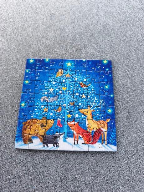 Adventny kalendar puzzle,