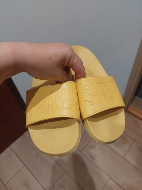 Žlté šlapky, hollister,38