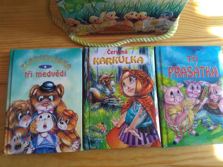 Pohadková krabička 3x knižka - 3 eur,