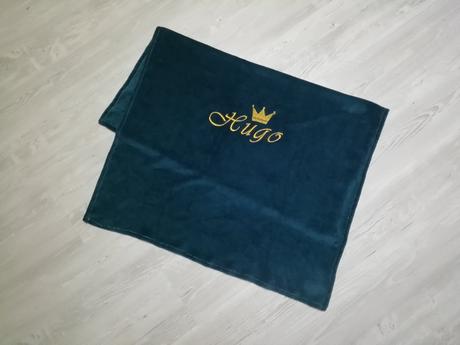 Letná deka s menom,