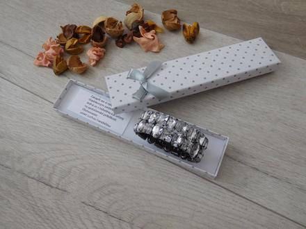 Náramok kovový, štarsový, nový,, 