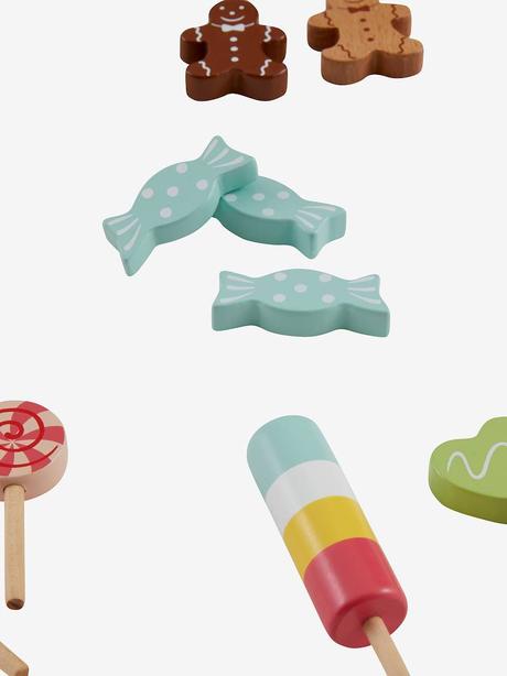 Set sladkostí z dreva, 