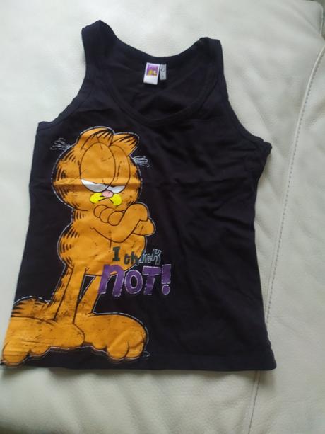 C 8 tricko garfild, s