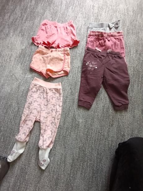 Mix oblečenia pre dievčatko 74, 68–80