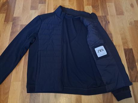 Jarná pánska bunda na zips, zara,m