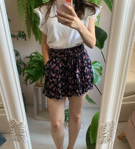 Minisukňa s kvietkami mango, mango,xs