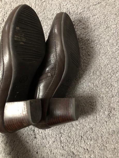 Topánky dámske celokožené, 38