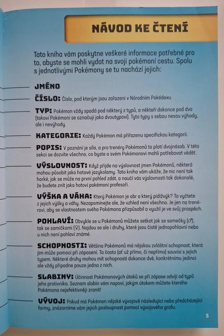 Pokémon príručka, 