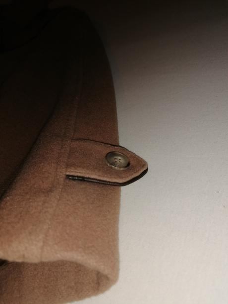 Flaušový svetlý kabát, m