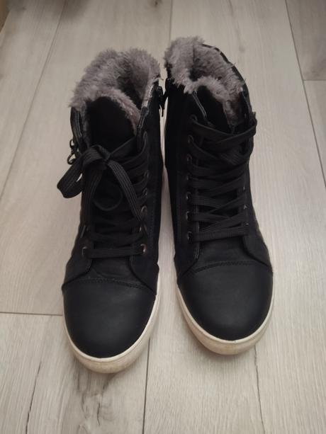 Teplé kožušinké botasky, 38