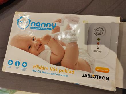 Monitor dychu, nanny