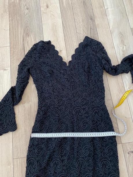 Spoločenské šaty orsay čierne, orsay,s