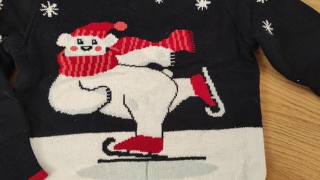 Zimný pulovrik top stav, 104