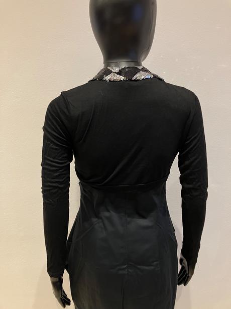 Dámske bolero s flitrami čierne (s/m), s