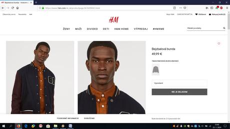 Bombéra, bombérka tmavomodrá, h&m,l