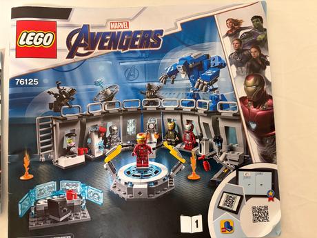 Lego avengers 76125, 