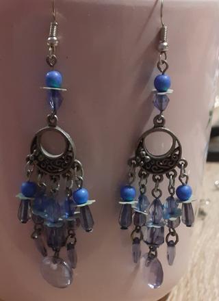 Modre indi nausnice,