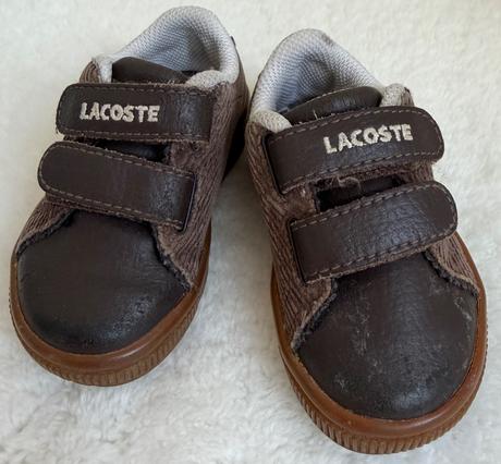 Lacoste topánky eu19 chalan za 3eur, lacoste,19