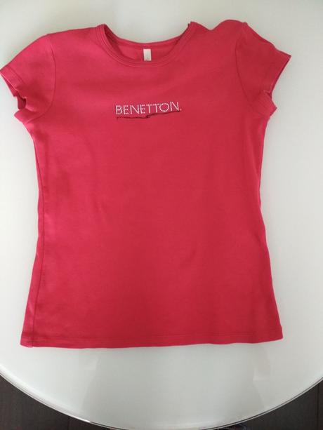 Dievčenské tričko, benetton,122