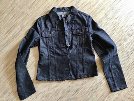 Trblietava riflova bunda, xs