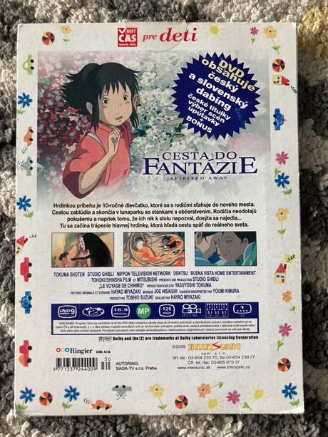 Dvd rozprávky 3ks, 