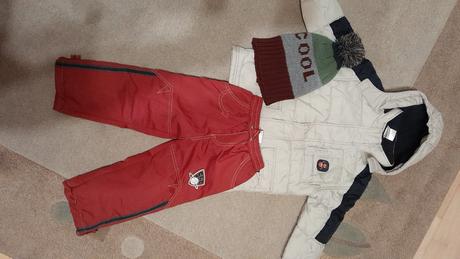 Vetrovka nohavice čiapka 98, 86–98