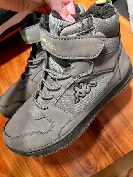 Zimné topánky kappa šedé veľk. 34, kappa,34