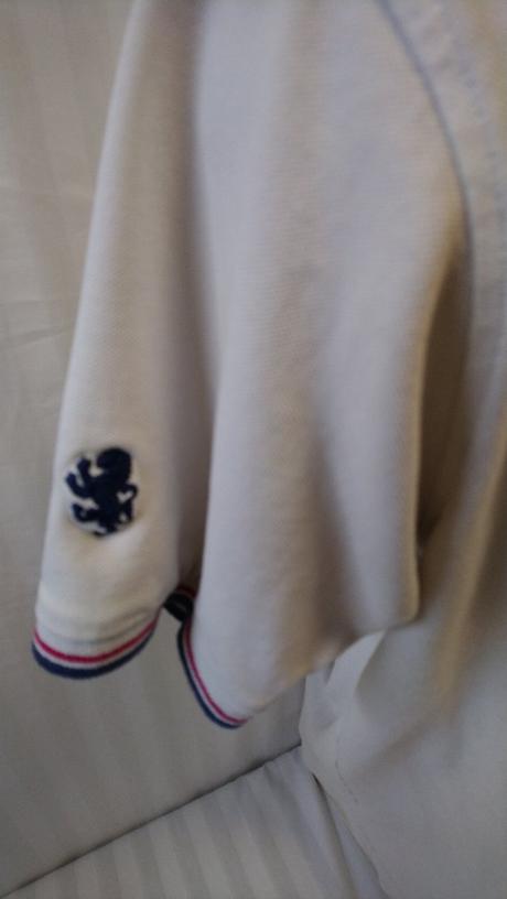 Pánske biele športové tričko, lambrella, l