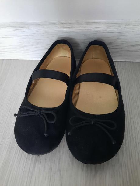 Čierne balerínky h&m (vd 14 cm), h&m,22