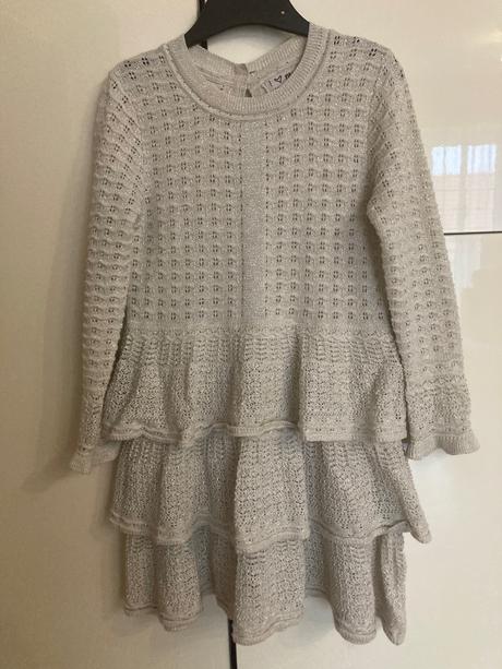 Strieborné šaty, next,104