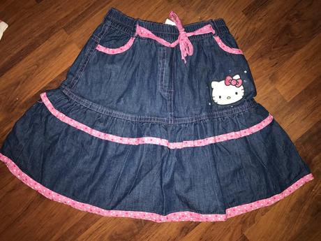 Dievčenský letný hello kitty balík - 5 kusov, 122–134