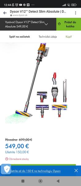 Ste spokojní s vysávačom Dyson?