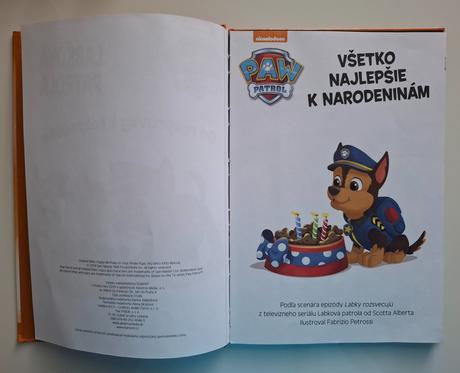 Knihy labkova patrola + postavičky, magnetky,