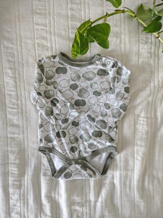 Body jablcka/ dupačky so vzorom/ biele dupačky, lindex,68