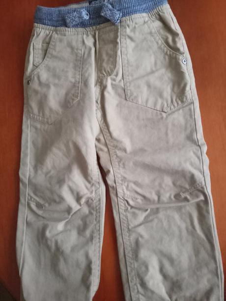 Teplé nohavice, palomino,104