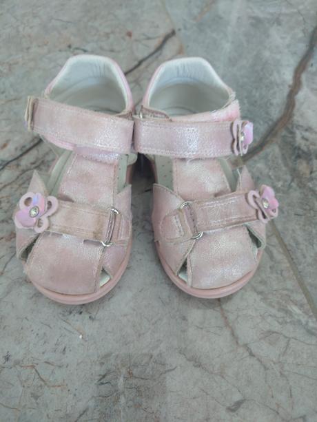 Ruzove sandalky, nelli blu,22