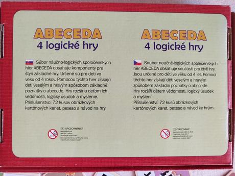 Abeceda - 4 logické hry, 