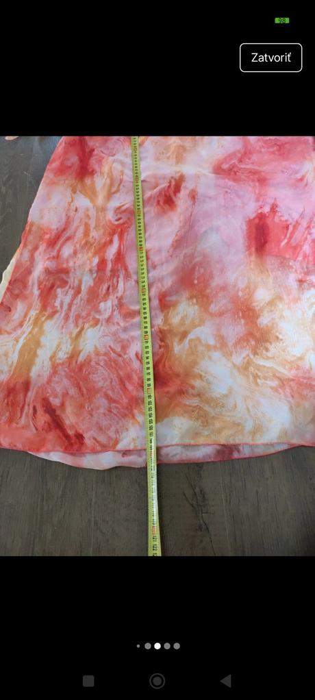 Dámske letné šaty hodváb, 