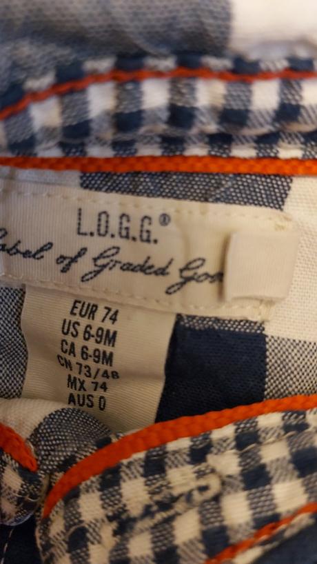 Košeľa h&m (logg) 74, l.o.g.g.,74