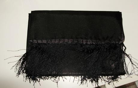 Čierna elegantná šatka, 