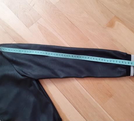 Koženková bunda veľkosť 122-128, 122