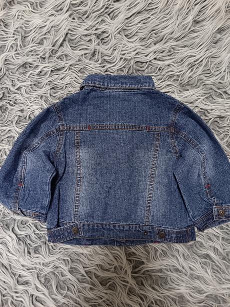 Riflová bundička, baby club,80