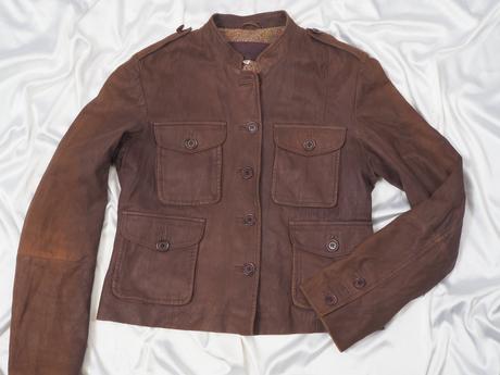 Luxusná kožená bunda victoire, 38