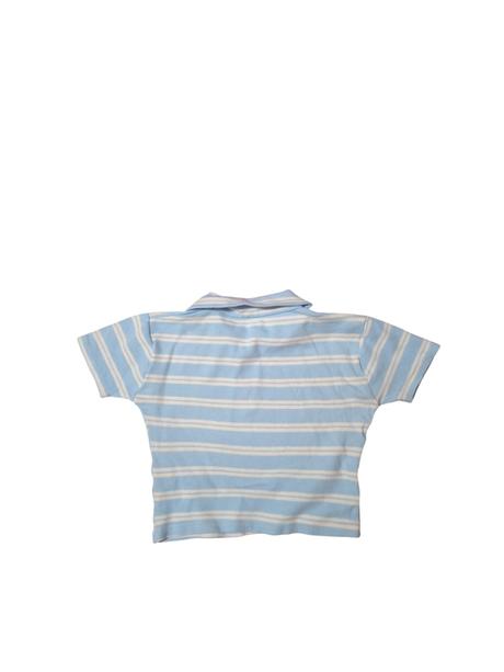 Dievčenské pásikavé tričko do pása, 152