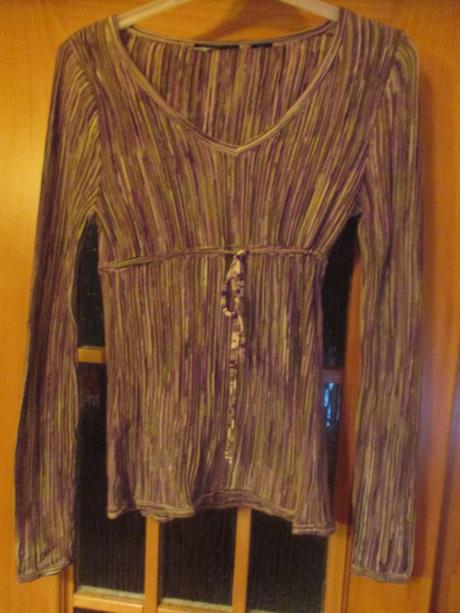 Bluzka, ci satky s dlhym rukavom, velkost xs, xs