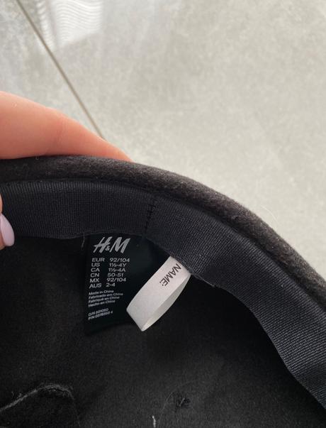 Klobúk s uškami, h&m,92