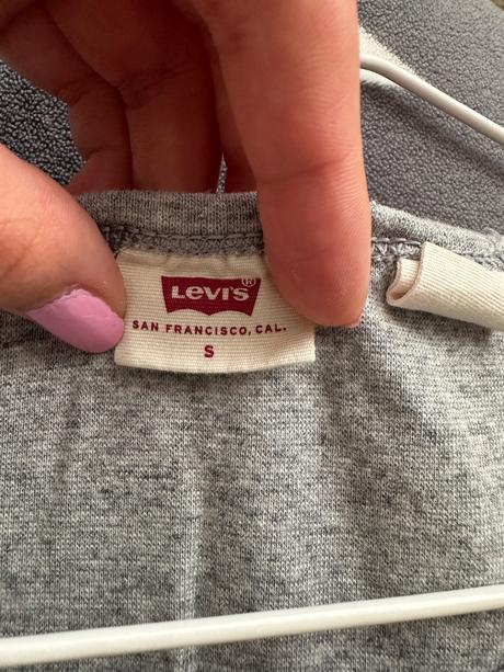 Sivé tričko levis, levis,s