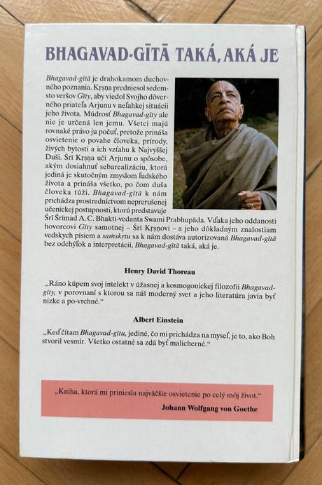 Bhagavad - gítá taká, aká je šri šrímad za 7eur,