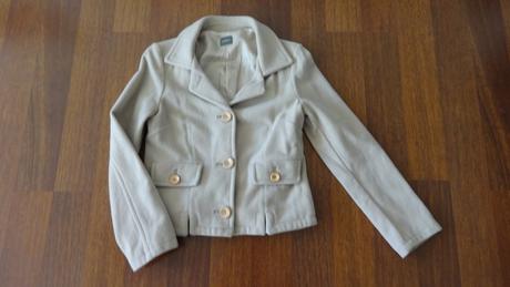 Krátky flaušový kabát v.36, 36